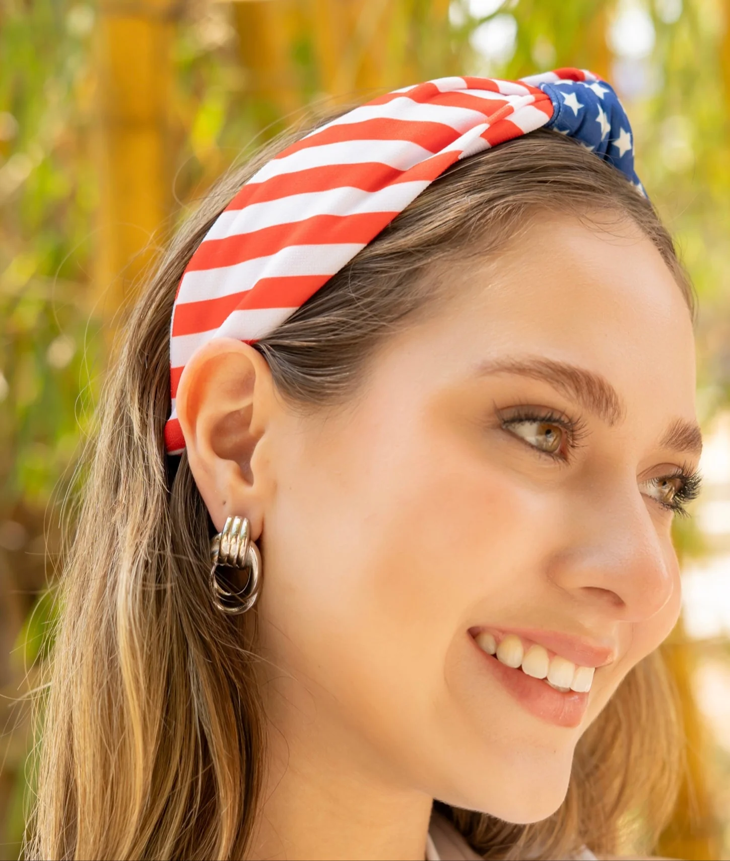 Americana Knotted Headband Questions & Answers