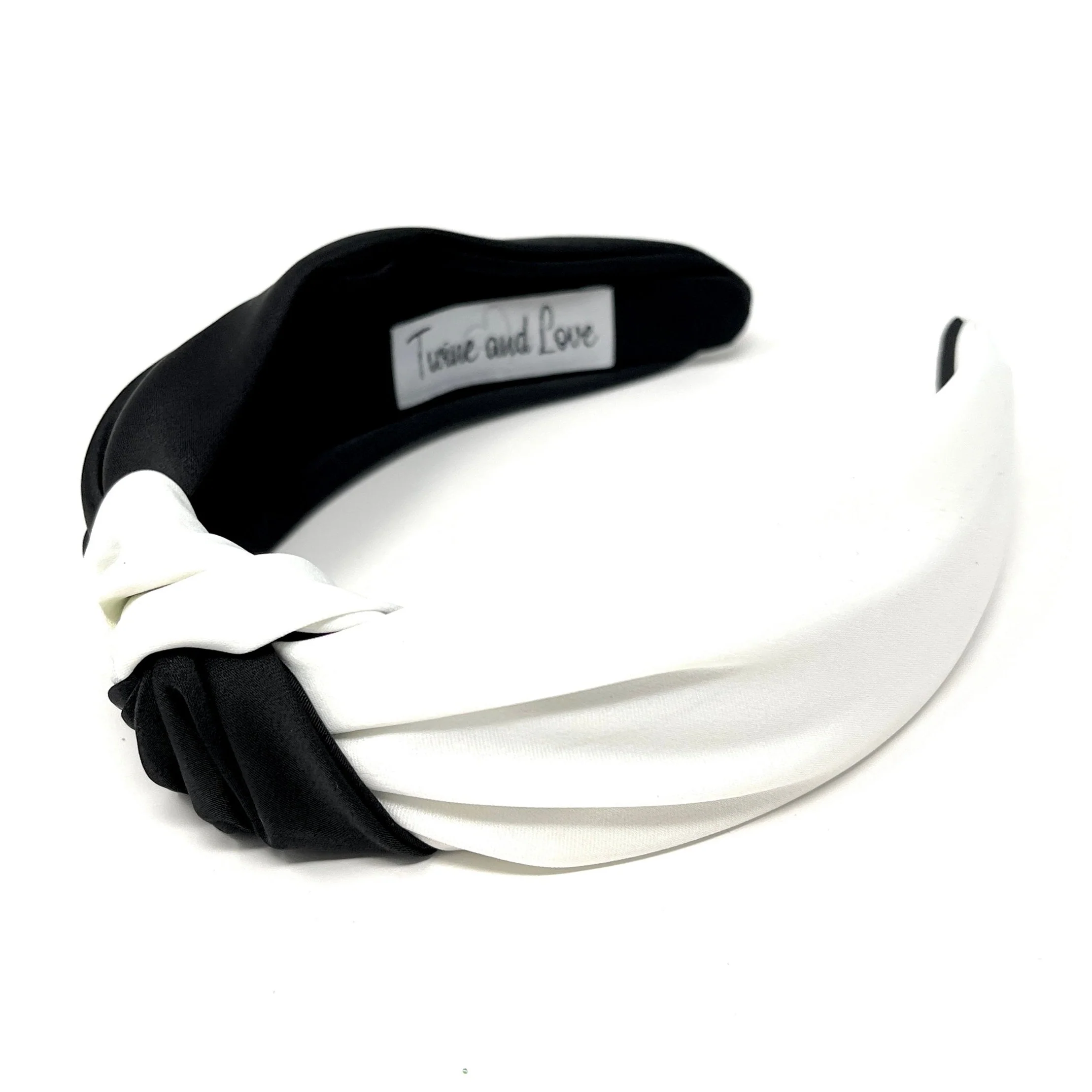 Black White Top Knotted Headband Questions & Answers