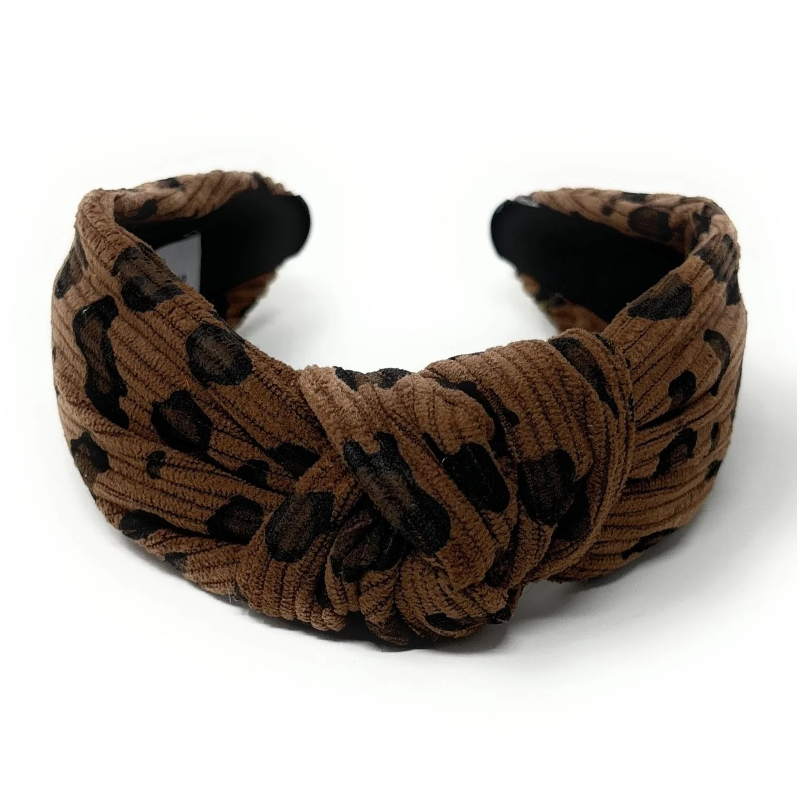 Brown Leopard Print Knot Headband Questions & Answers
