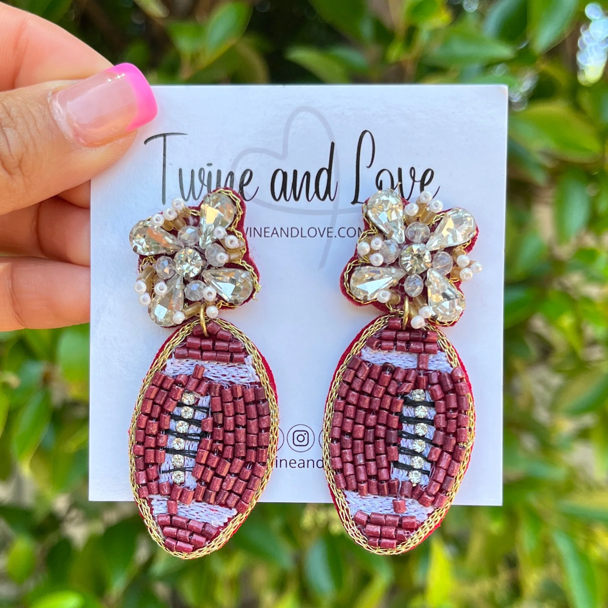 Football Beaded Earrings Questions & Answers