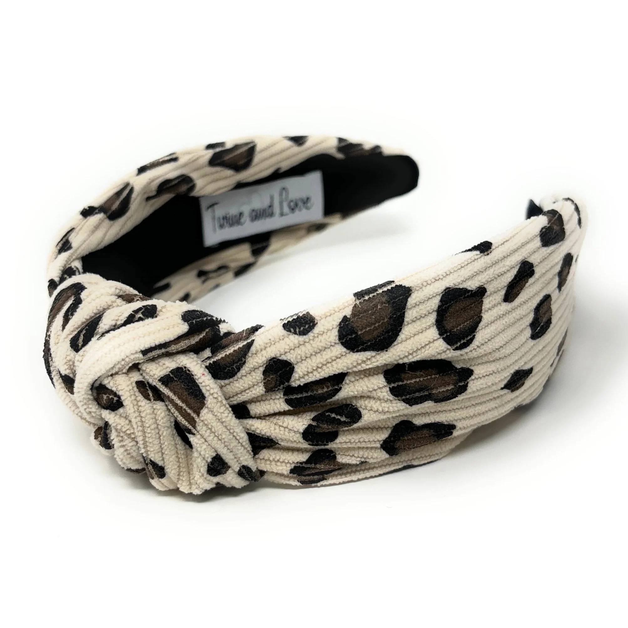 Ivory Animal Print Knot Headband Questions & Answers