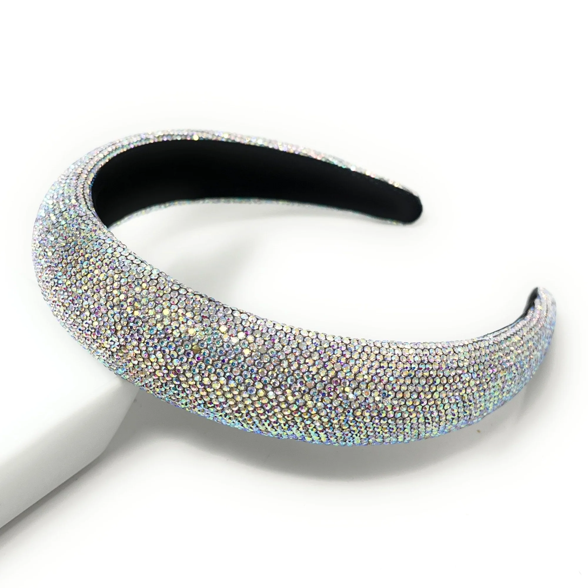 Multicolor Padded Jeweled Headband Questions & Answers