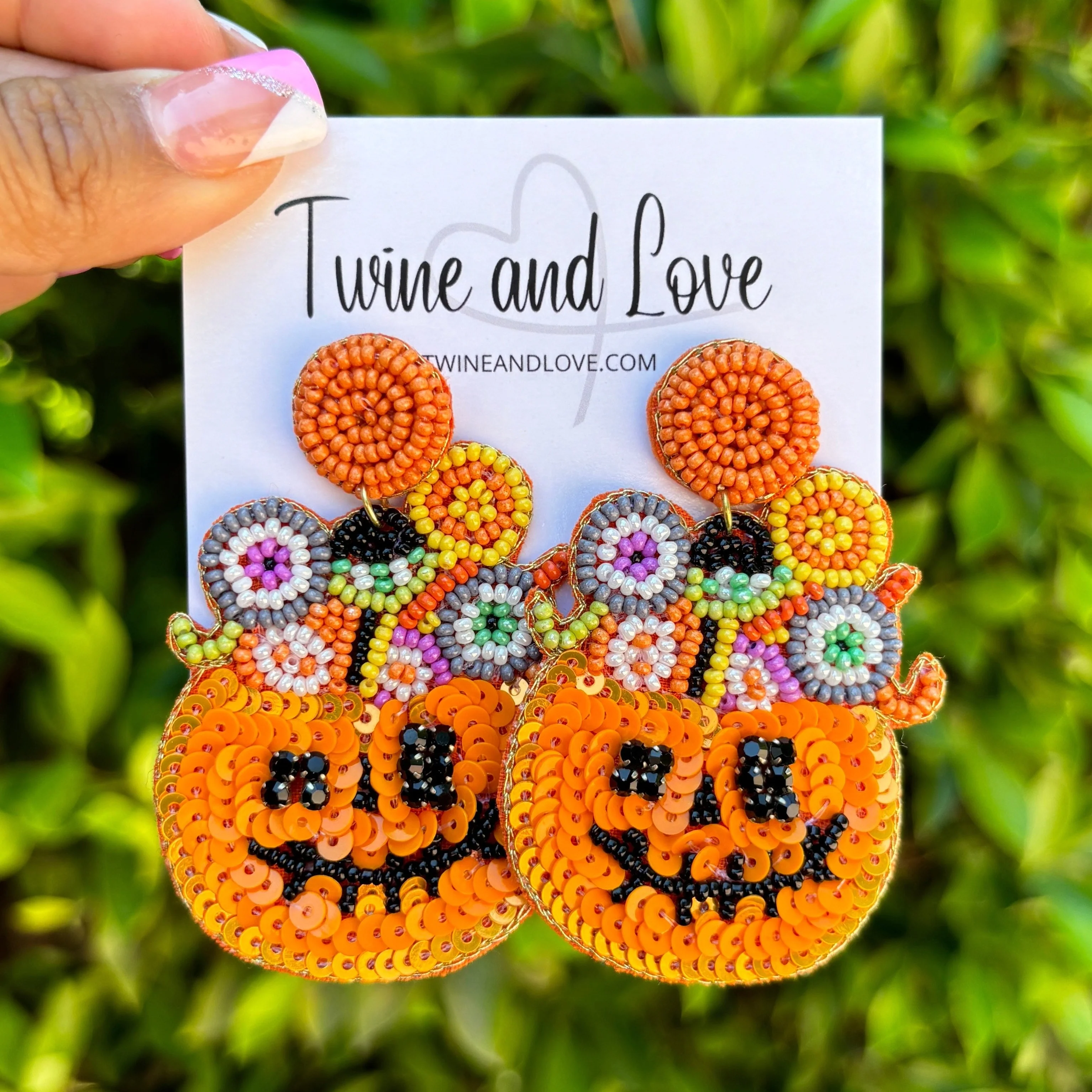 Pumpkin Candy Bucket Beaded Earrings Questions & Answers