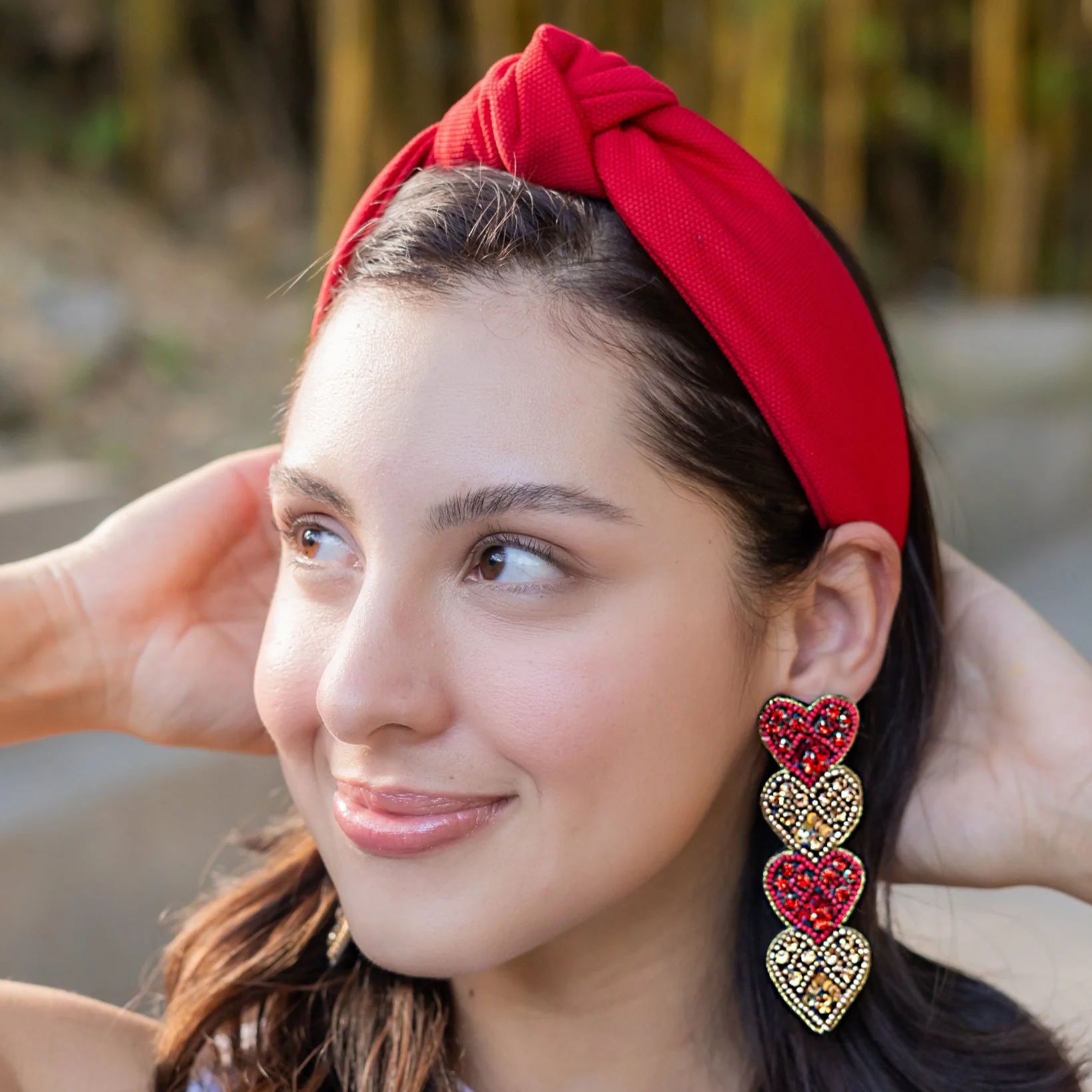 Red Solid Knot Headband Questions & Answers