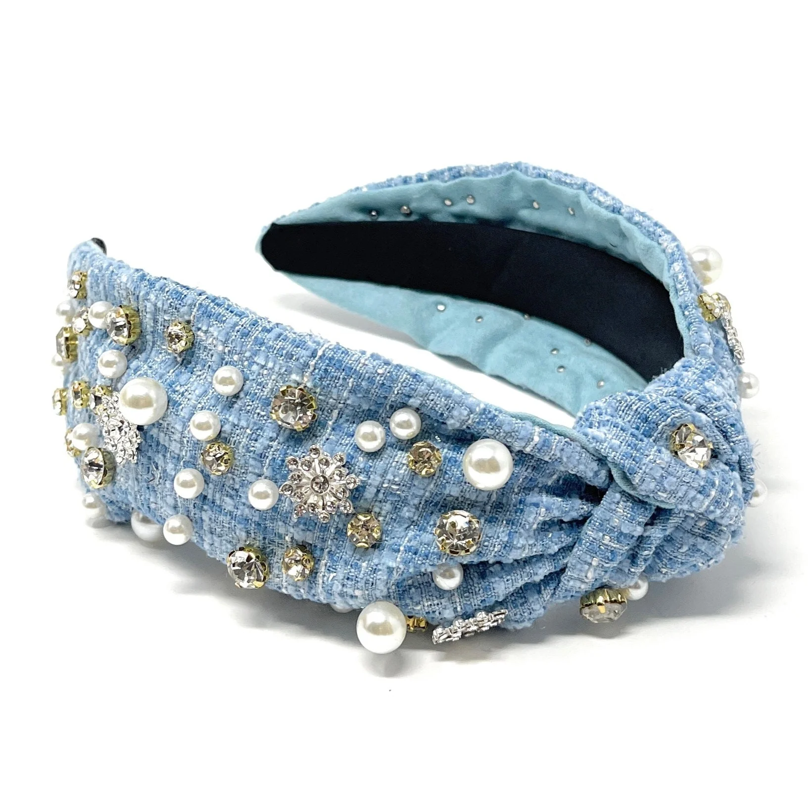 Snowflake Jeweled Knot Headband Questions & Answers