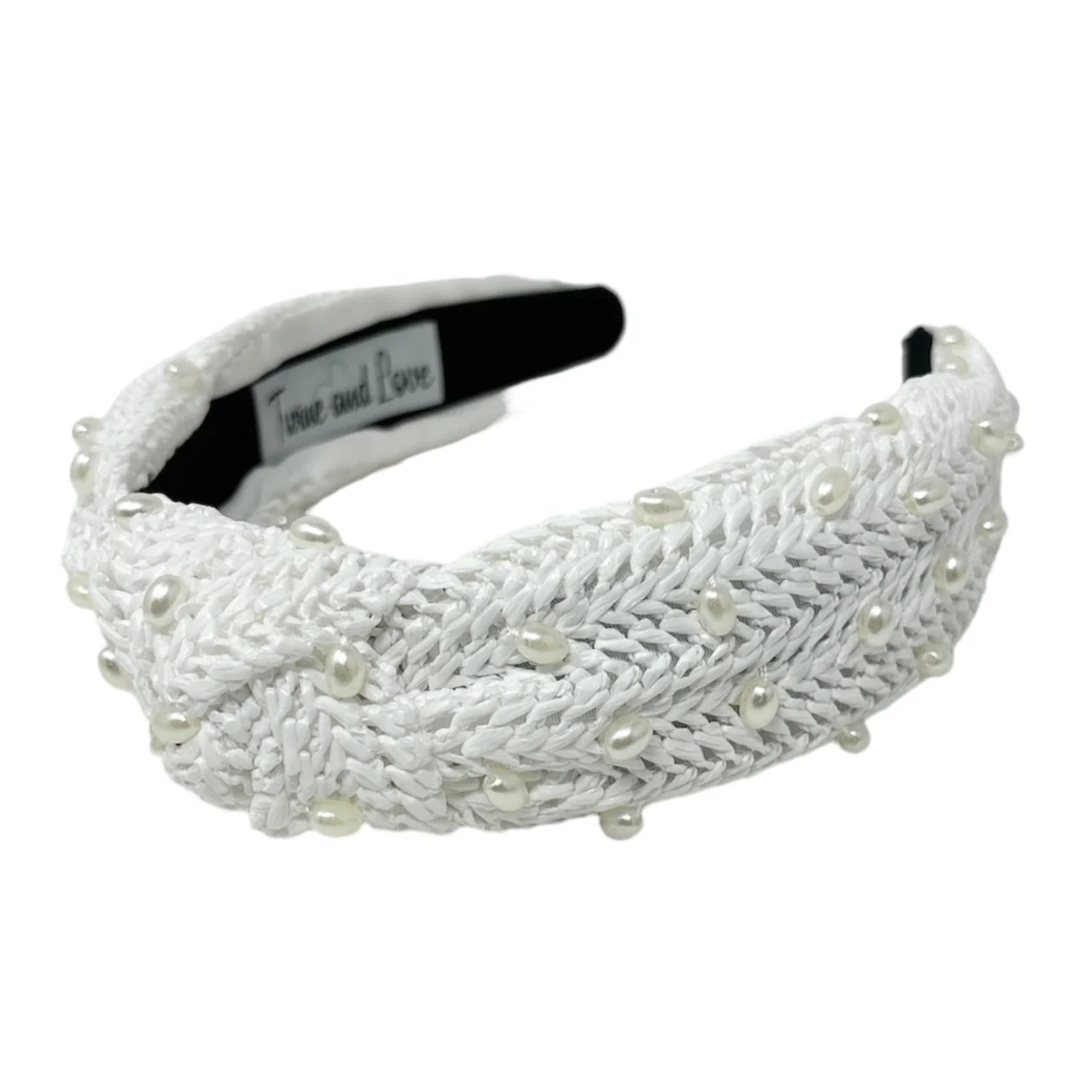 White Raffia Knot Headband Questions & Answers