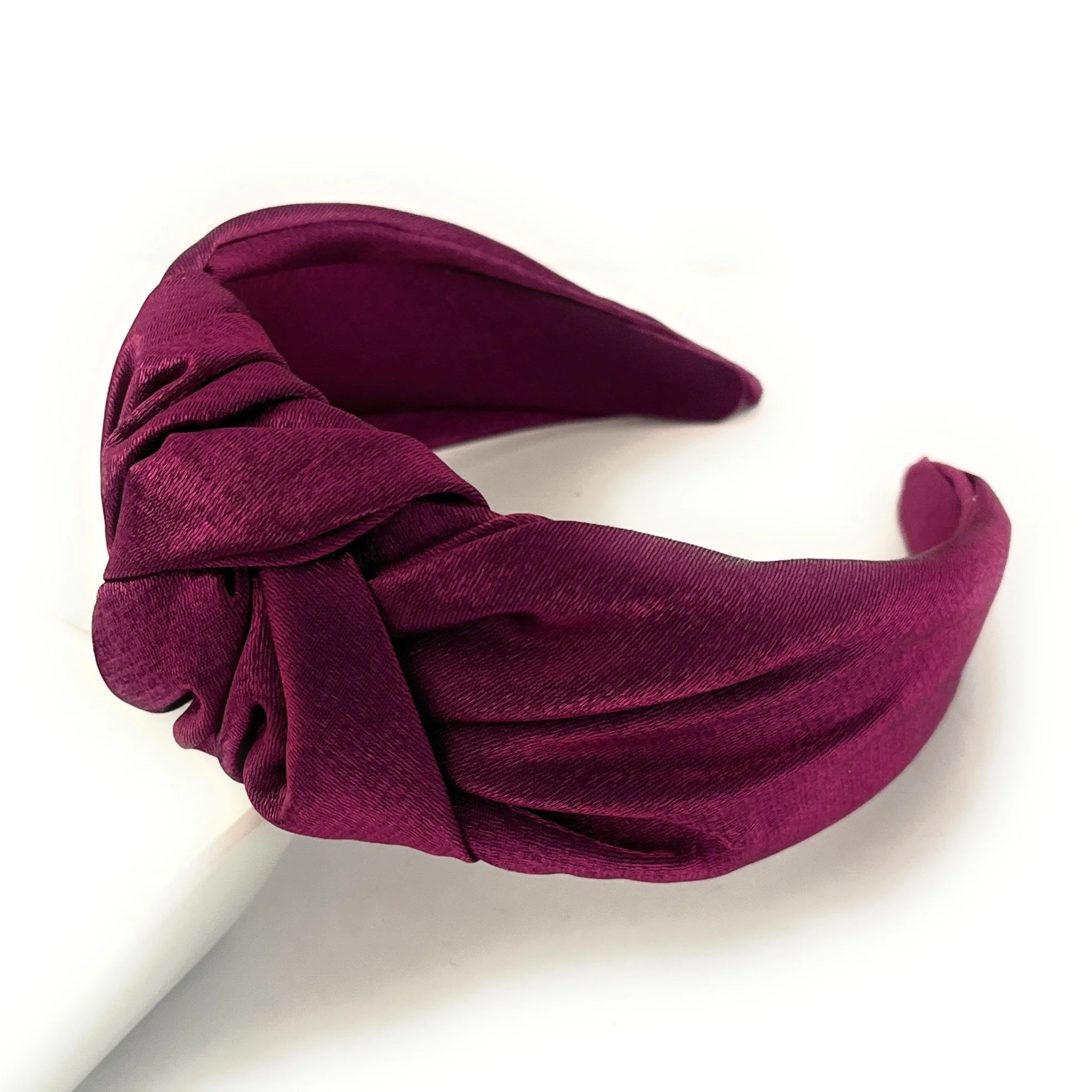Wide Shimmer Top Knot Headband Questions & Answers
