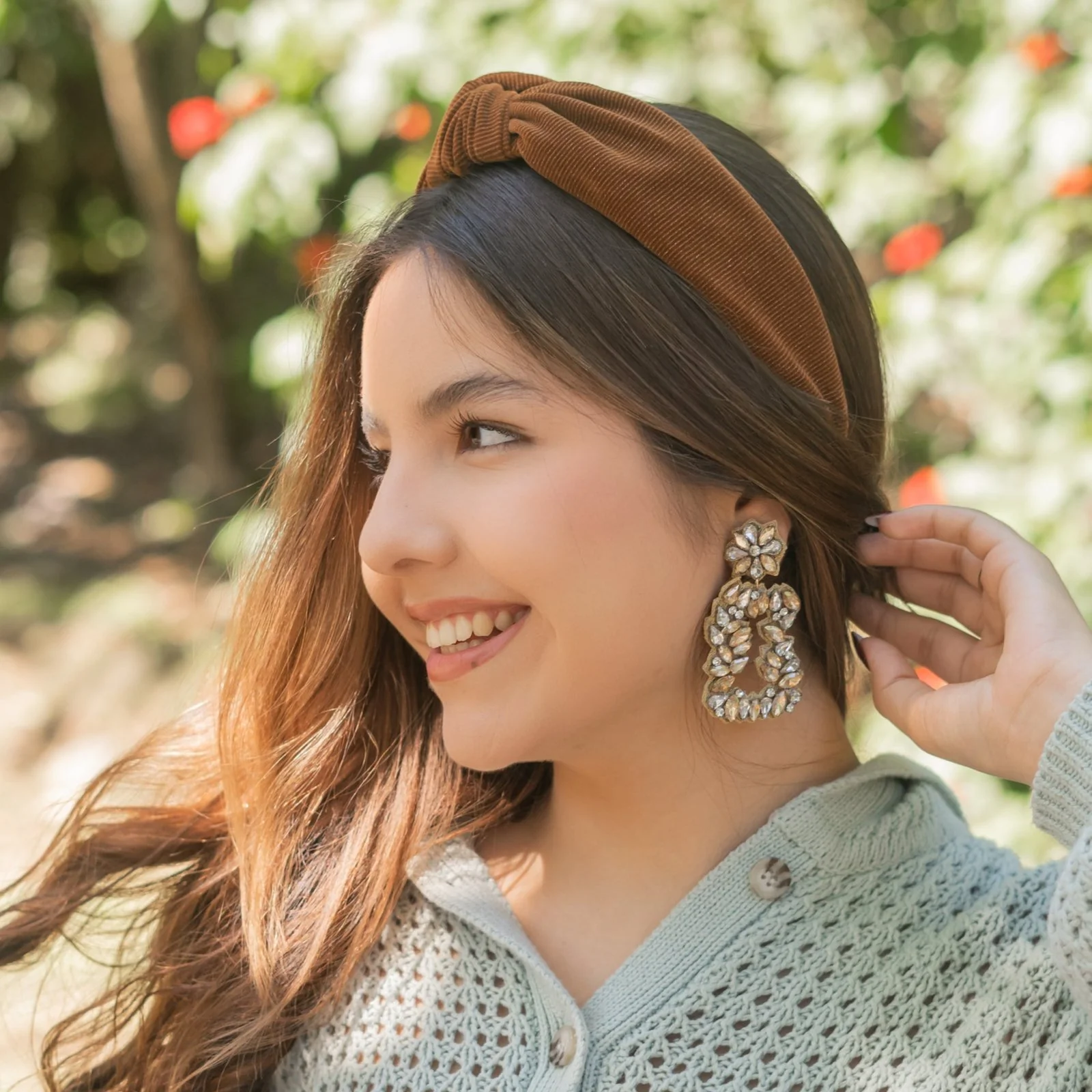 What material is the headband made from?