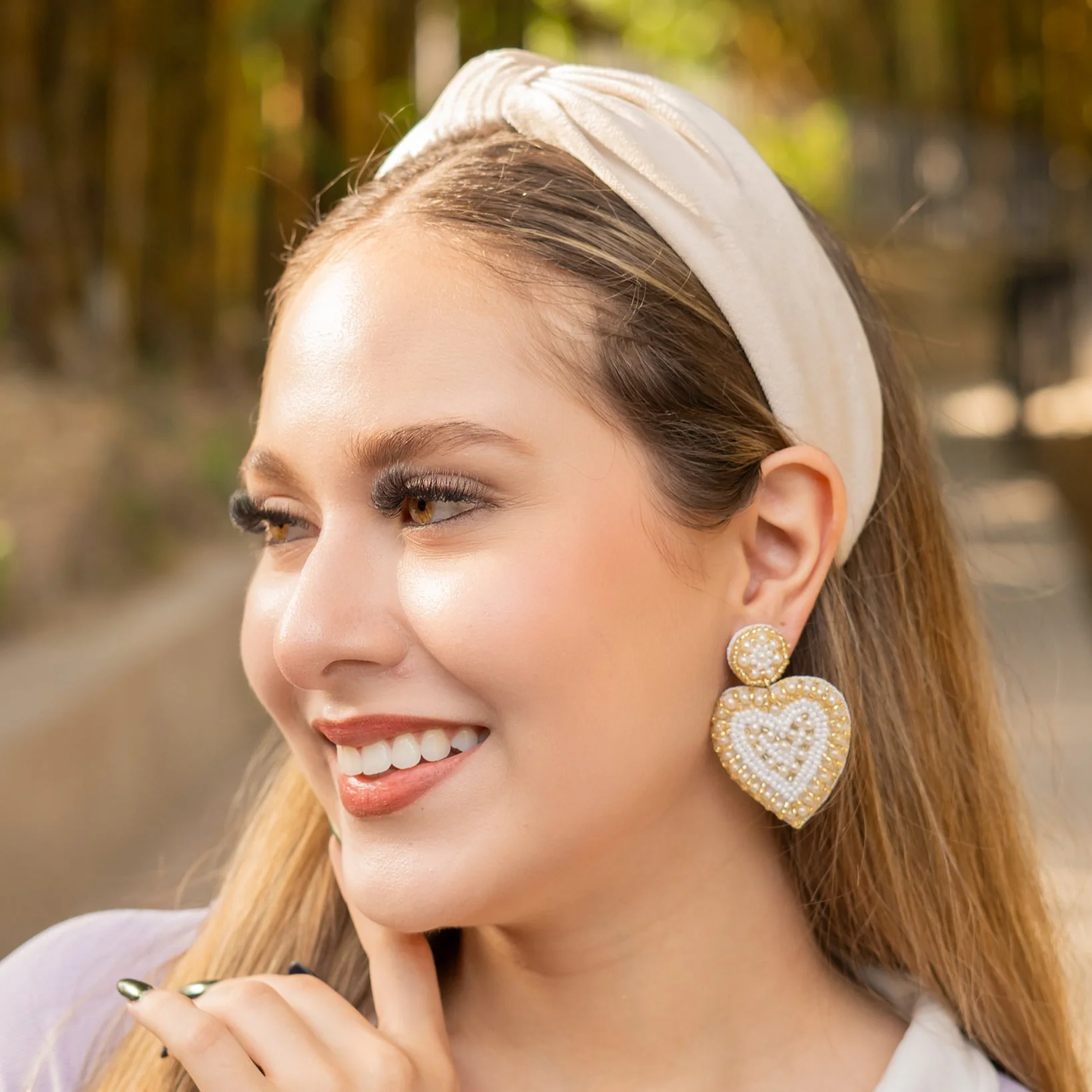 What material is the headband made from?