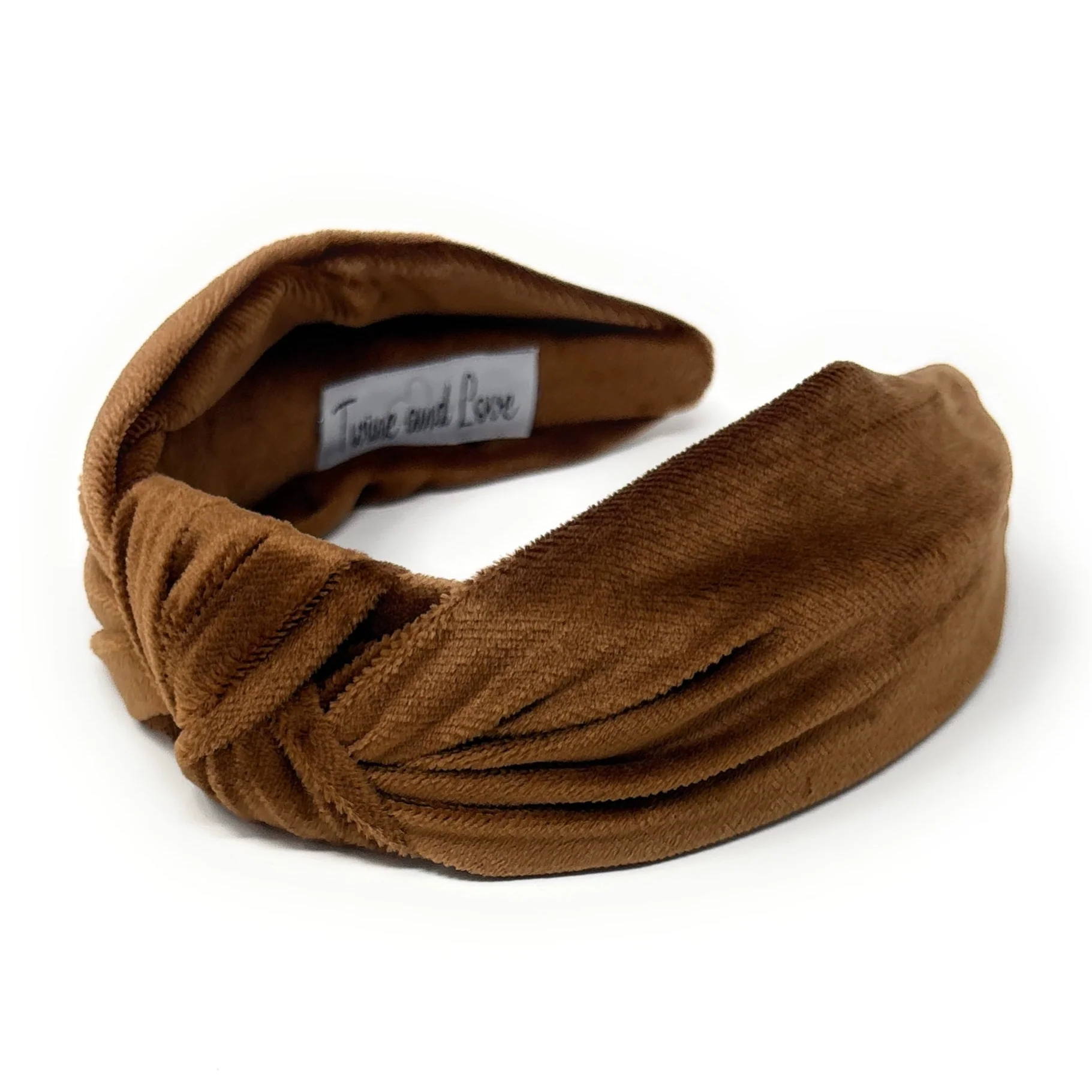 Brown Wide Velvet Knot Headband Questions & Answers