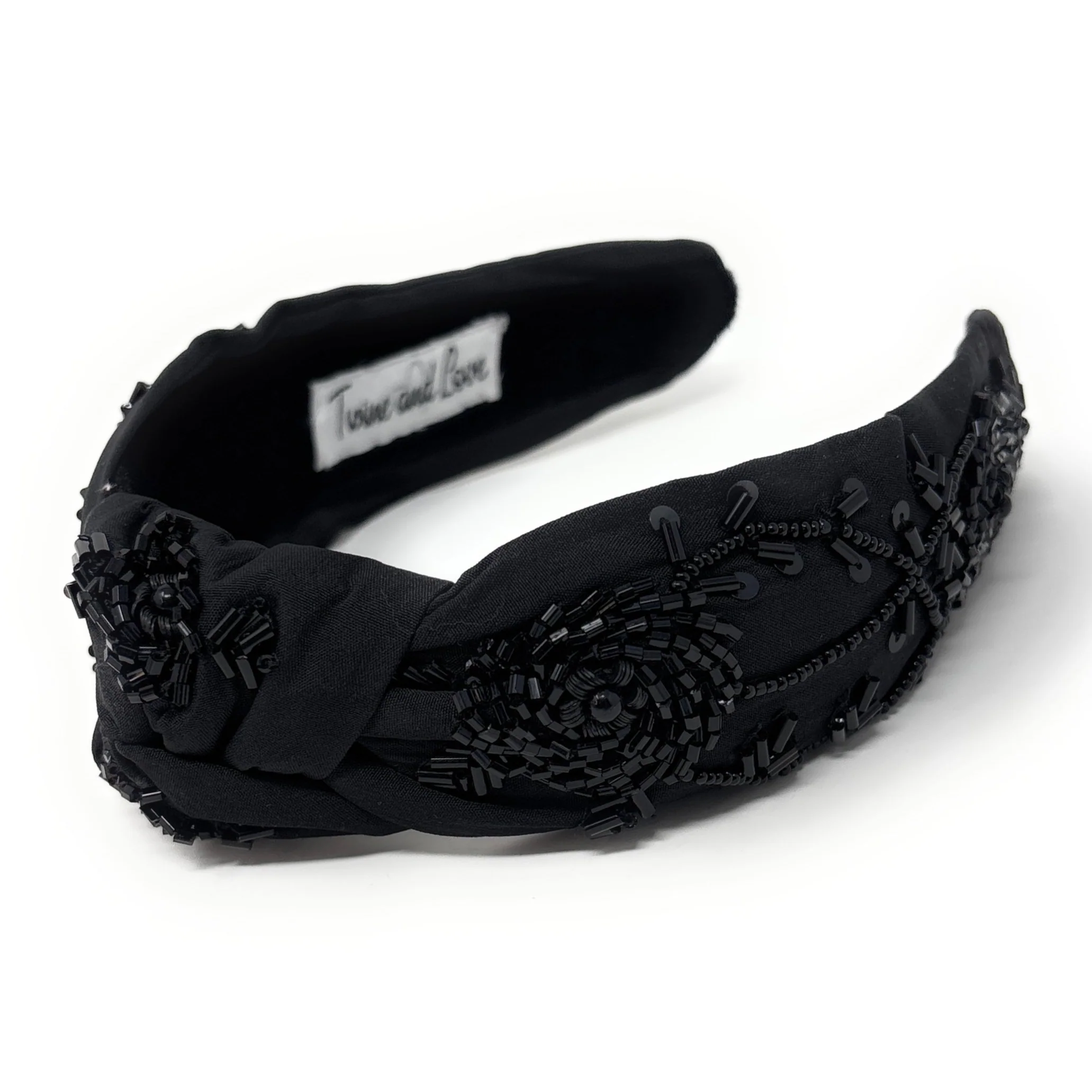 Black Roses Beaded Knot Headband Questions & Answers