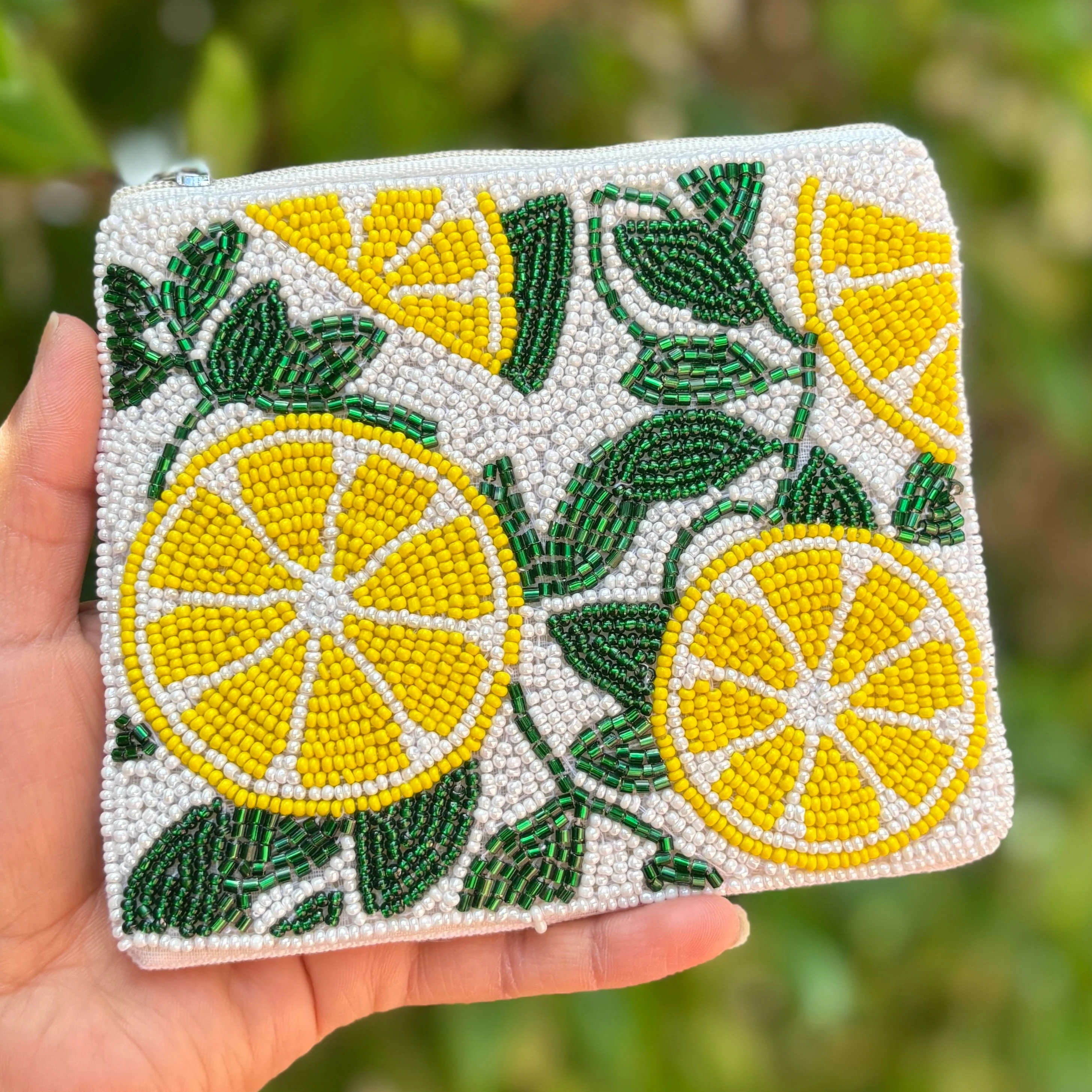Citrus Beaded Pouch Purse Questions & Answers