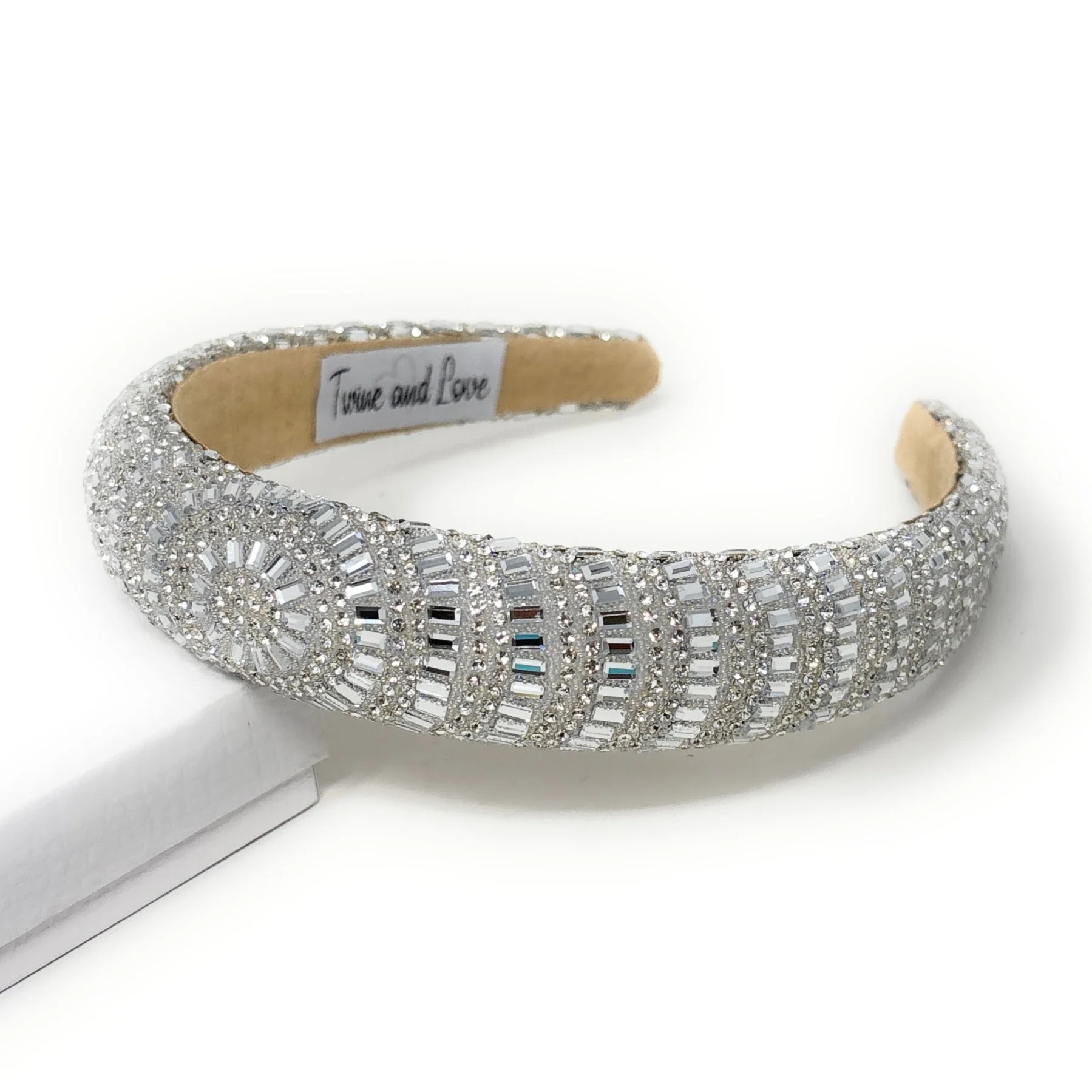 Silver Padded Jeweled Headband Questions & Answers